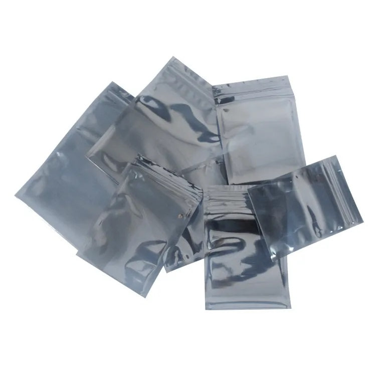 Metal-In Static Shielding Zip Top ( Resealable) Bag (Package of 100 Bags)