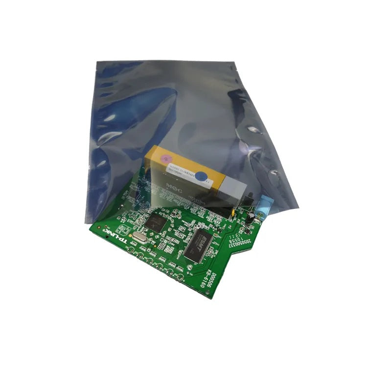 Open Top Metal-In Static Shield Bag (Package of 100 Bags)