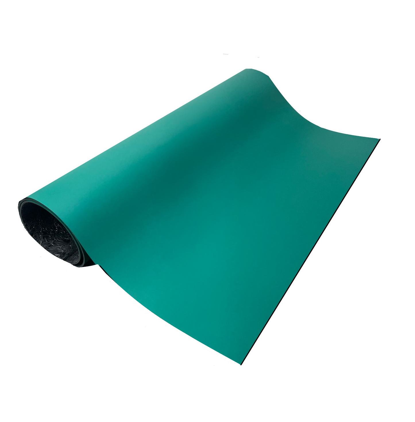 Two Layer Dissipative/Conductive Natural Rubber Worksurface - GREEN
